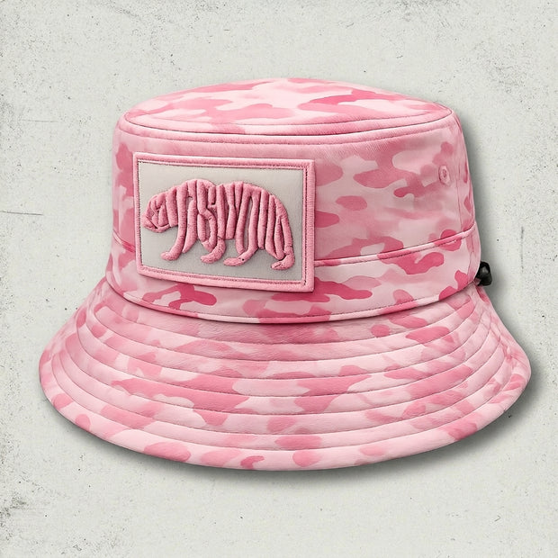 Pink Camo Reversible Bucket