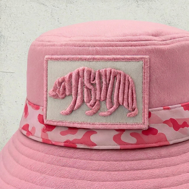 Pink Camo Reversible Bucket
