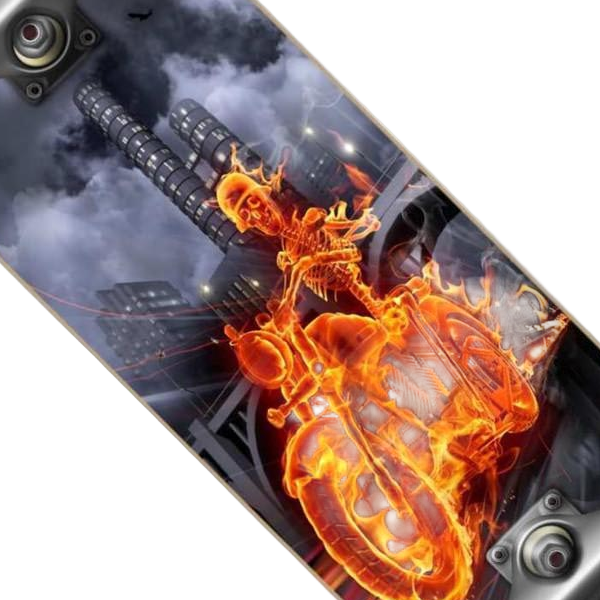 Flame Rider Skateboard