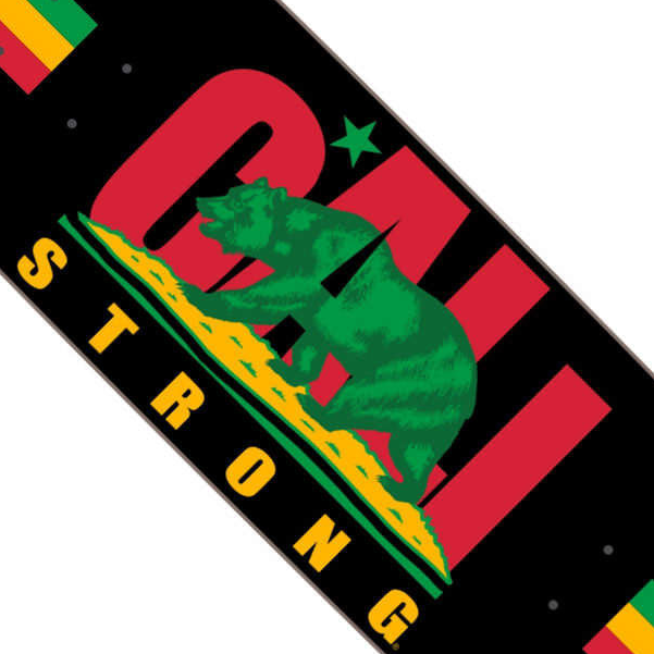 Rasta Skateboard Deck