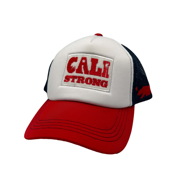 CALI Strong Original USA Tactique Trucker Hat Morale Patch