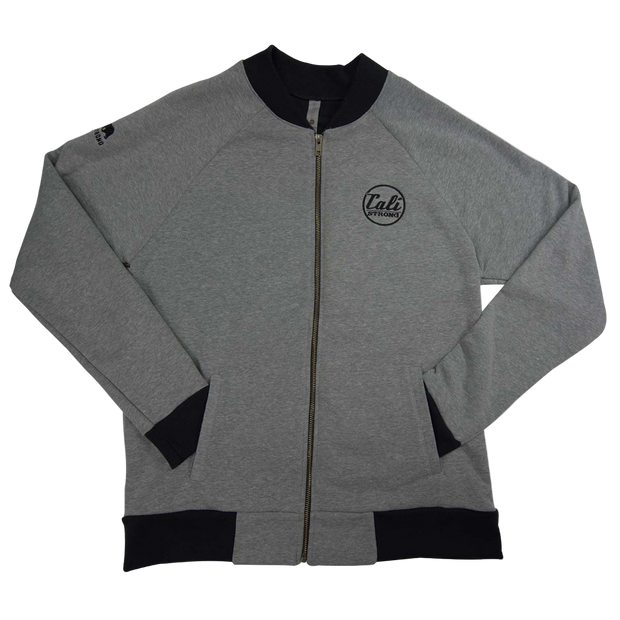 Blouson Bomber CALI Strong Classic Gris Chiné