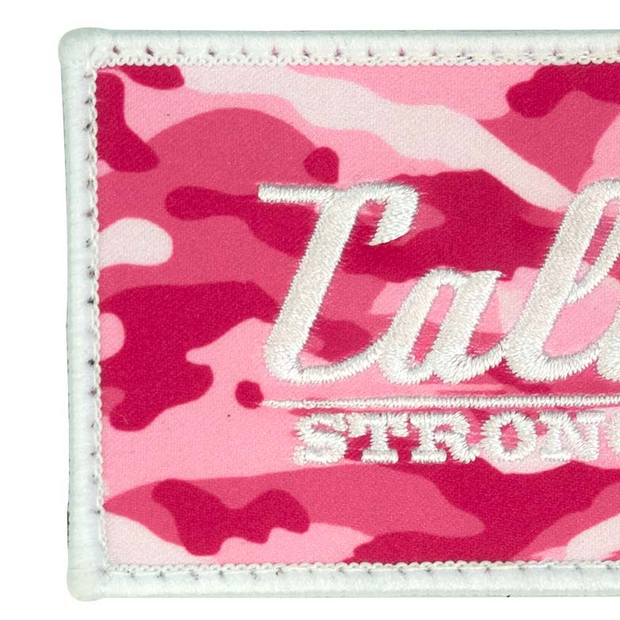 CALI Strong Urban Camo Rose Sublimé Brodé Hook-and-Loop Morale Patch