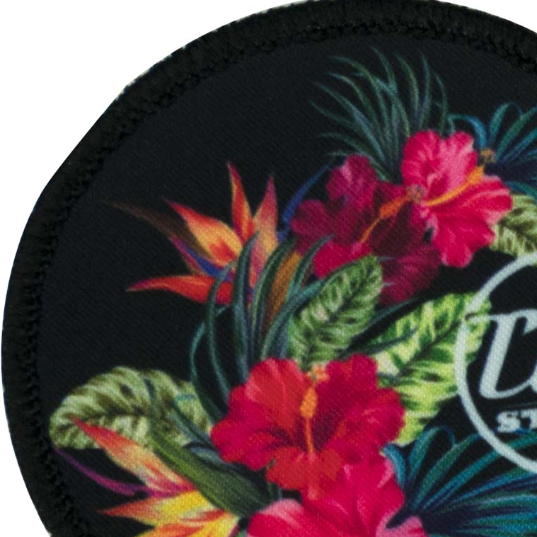 Flowers Black Patch
