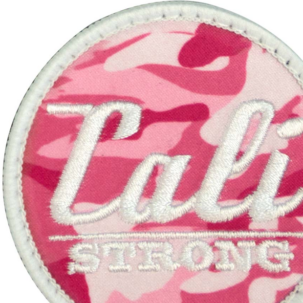 CALI Strong Urban Camo Rose Patch moral brodé rond à crochet et boucle