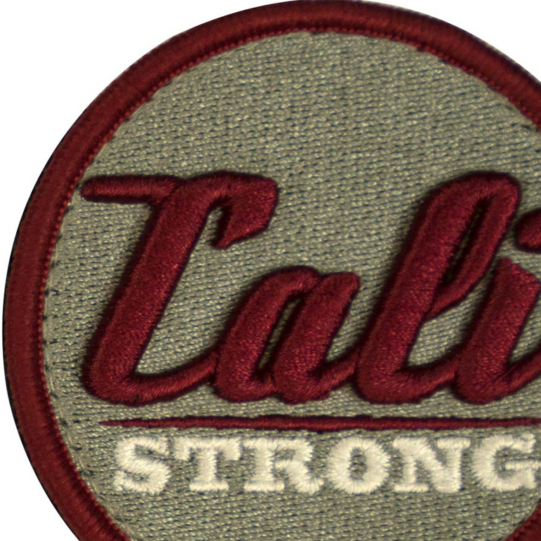 Maroon Grey Patch