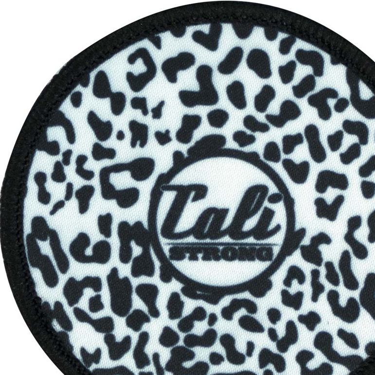 White Black Cheeta Patch