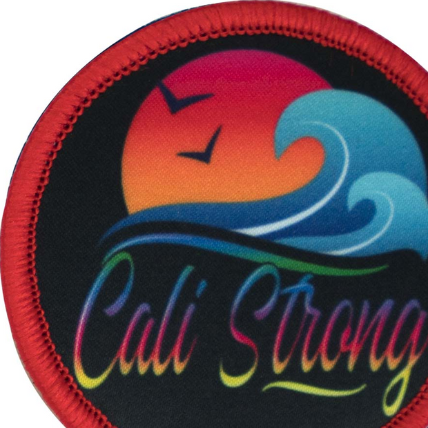 Sunset Wave Seagull Patch