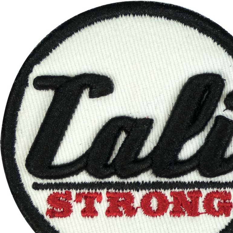 Black Red White Patch