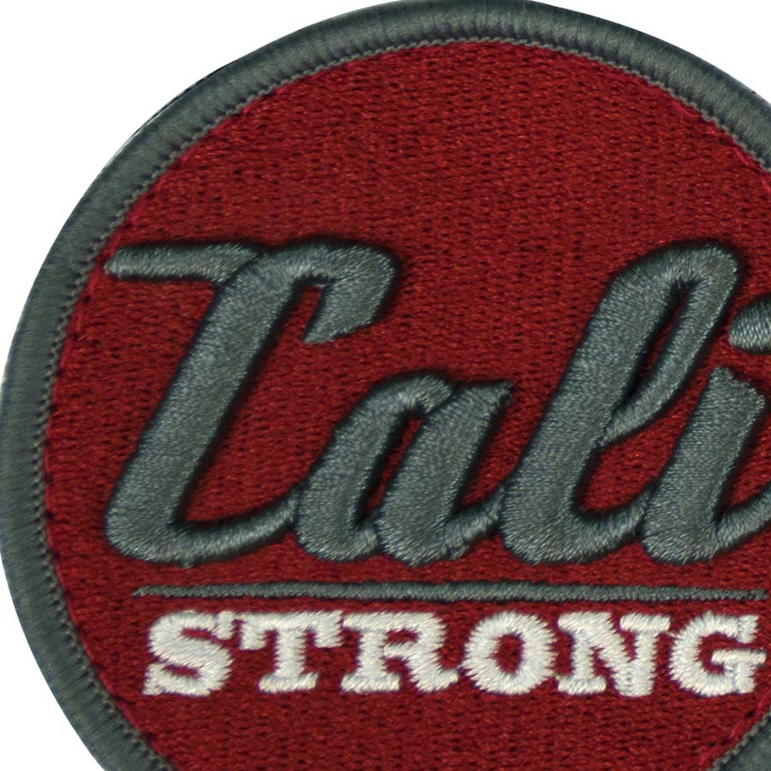 Grey Maroon White Patch