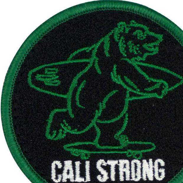 Bear Black Green Patch