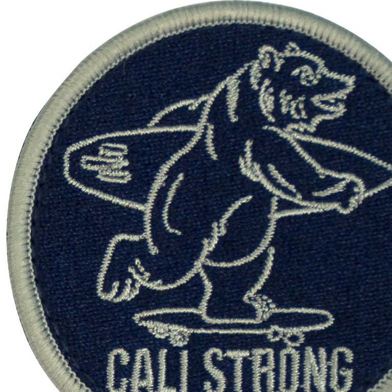 Bear Blue Silver Patch
