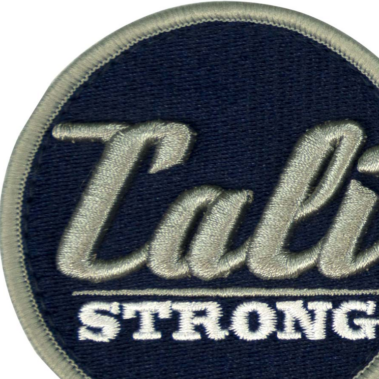 Blue Silver White Patch
