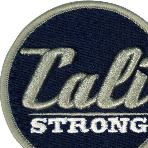 Blue Silver White Patch