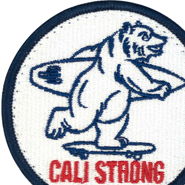 Bear Blue White Patch