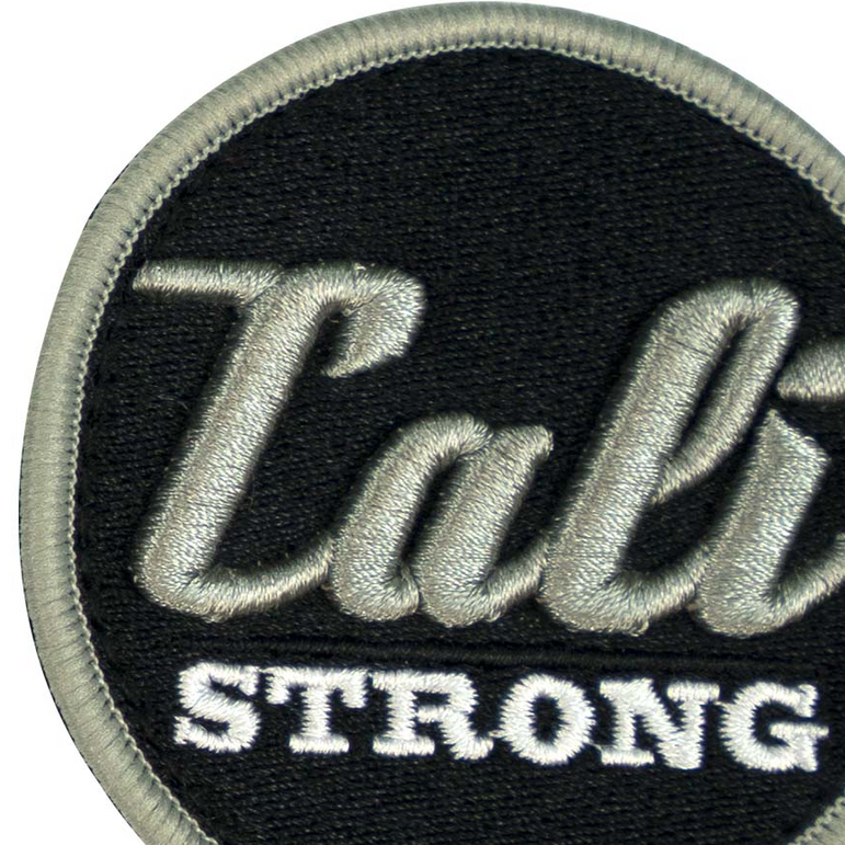 Black Silver White Patch