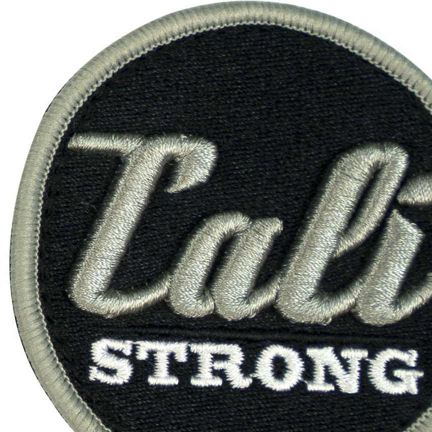 Black Silver White Patch