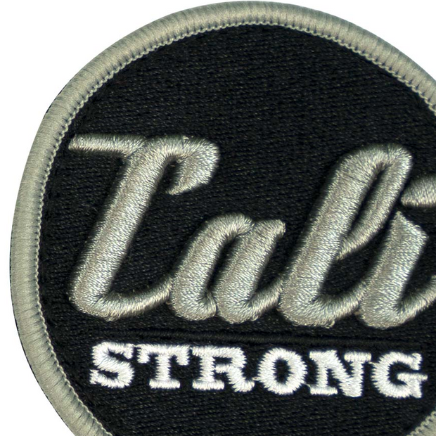Black Silver White Patch