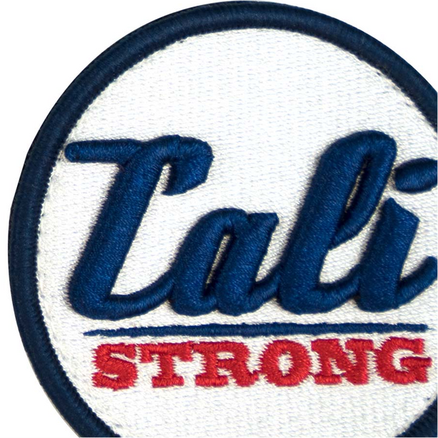 White Blue Red Patch