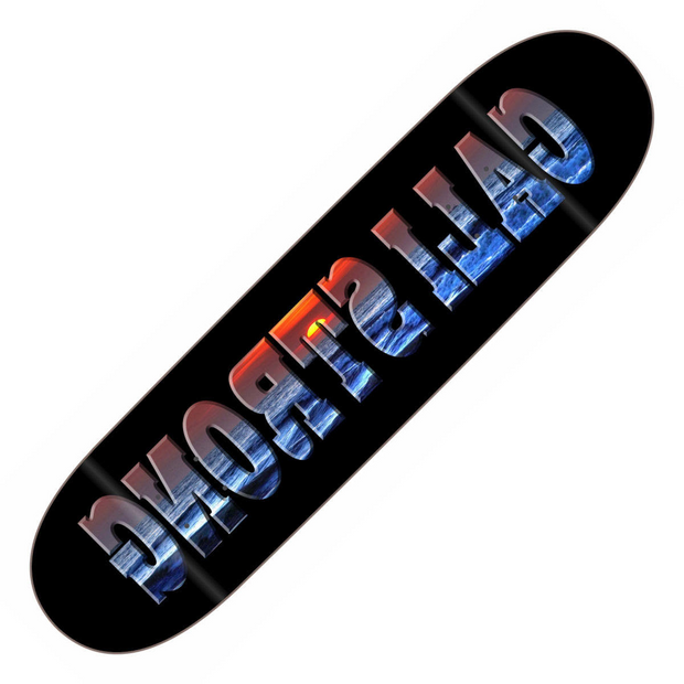 Sunset Skateboard Deck
