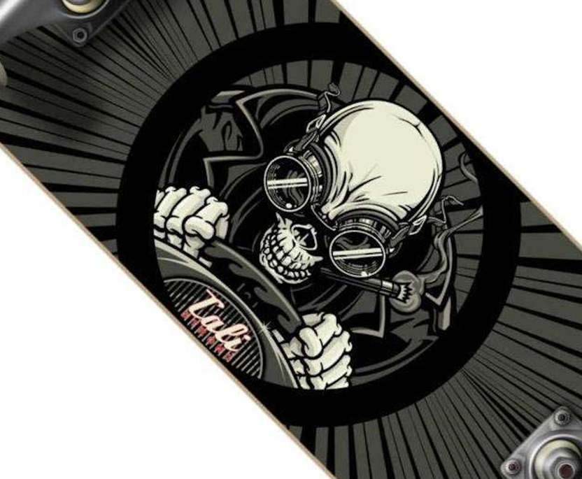 Night Skull Skateboard