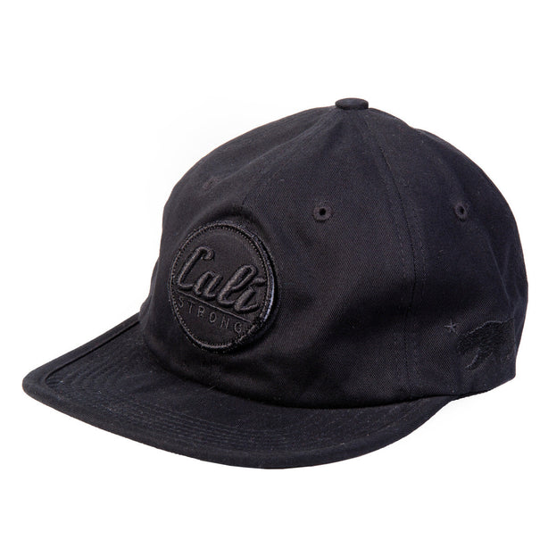 CALI Strong Classic Dad Hat Morale Patch Black - Headwear - Image 1 - CALI Strong