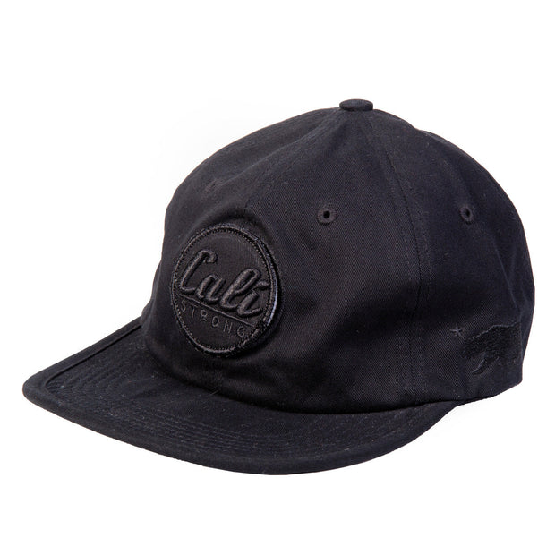 CALI Strong Classic Dad Hat Morale Patch Black - Headwear - Image 1 - CALI Strong