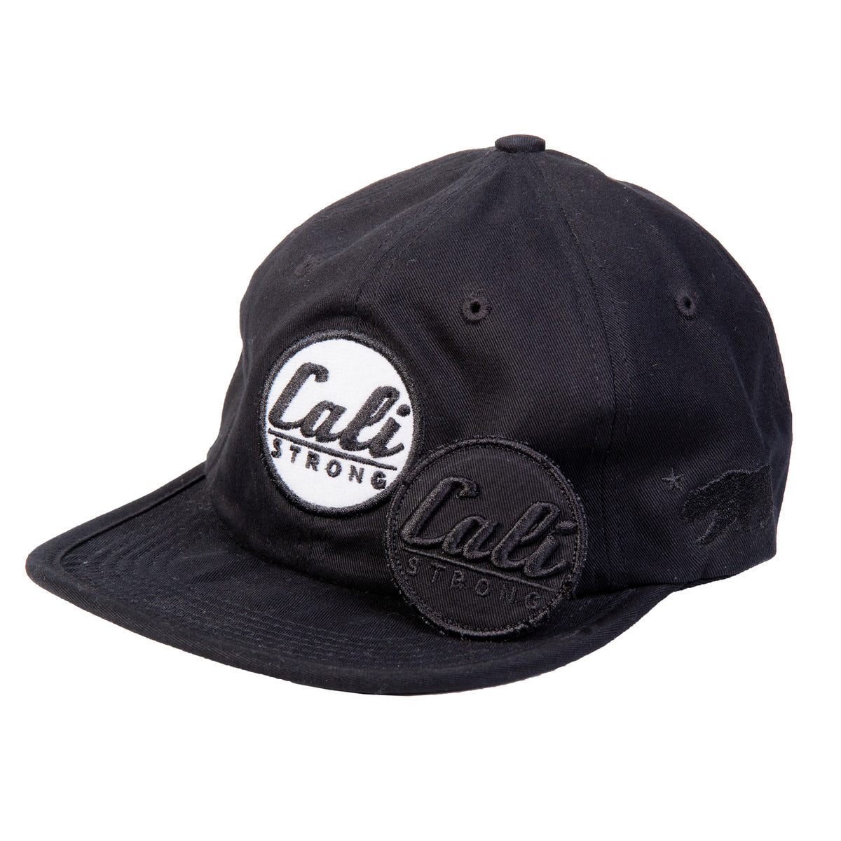CALI Strong Classic Dad Hat Morale Patch Black - Headwear - Image 2 - CALI Strong