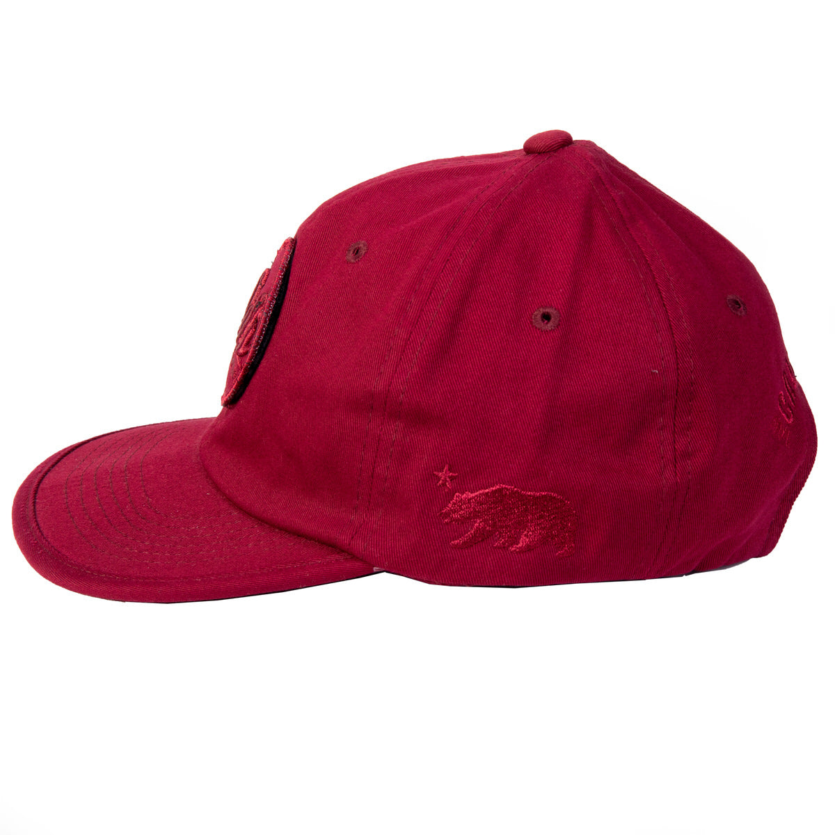 CALI Strong Classic Dad Hat Morale Patch Red - Headwear - Image 3 - CALI Strong