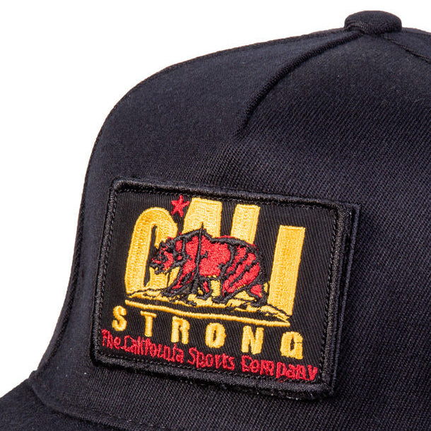 CALI Strong Original Tactical Hat Flat Bill Morale Patch Trojan - Headwear - Image 1 - CALI Strong