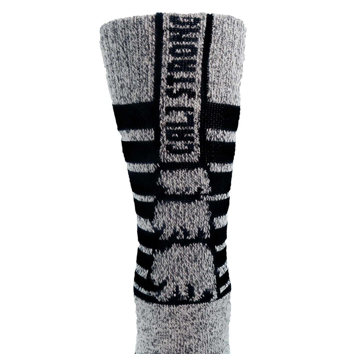CALI Strong Classic Athletic Crew Socks Grey Heather - Socks - Image 3 - CALI Strong