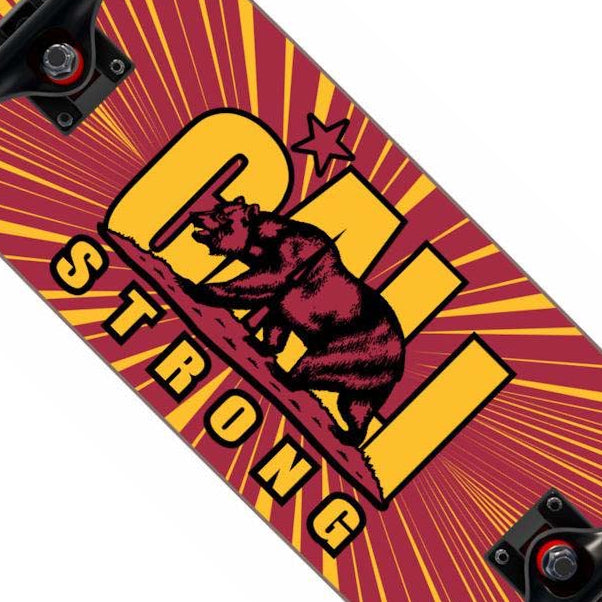 CALI Strong Original Trojan Skateboard Trick Complete - Trick Skateboard - Image 1 - CALI Strong