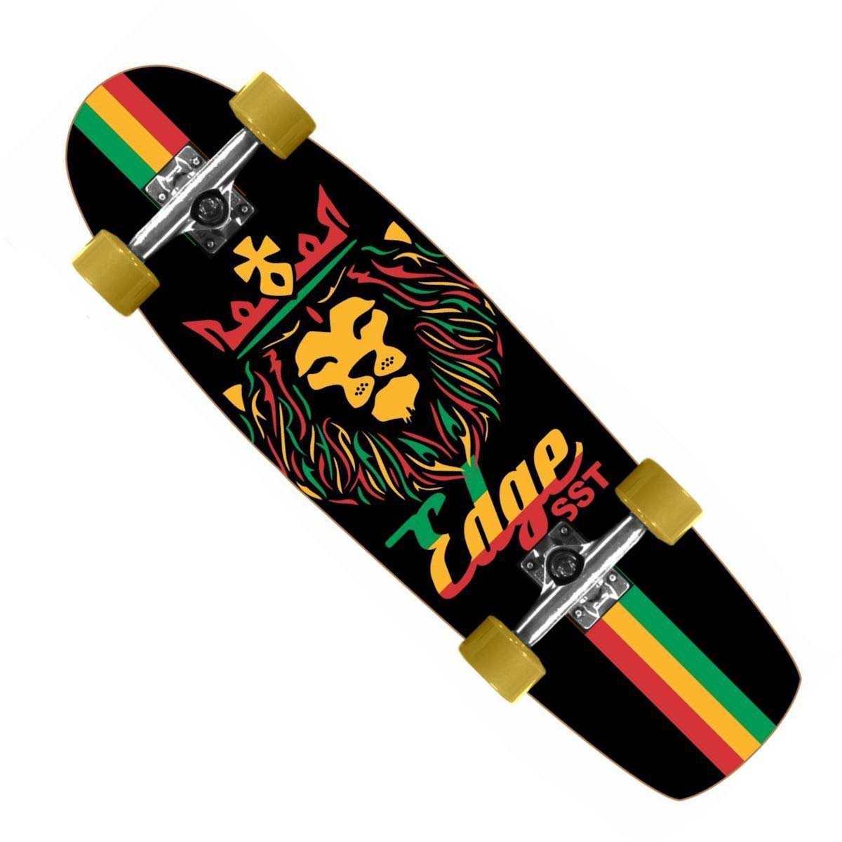 CALI Strong King Rasta Skateboard Cruiser Complete - Cruisers - Image 1 - CALI Strong