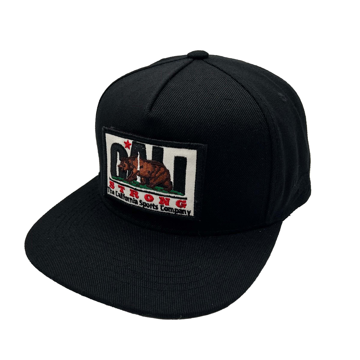CALI Strong Original Tactical Hat Flat Bill Morale Patch Black - Headwear - Image 1 - CALI Strong