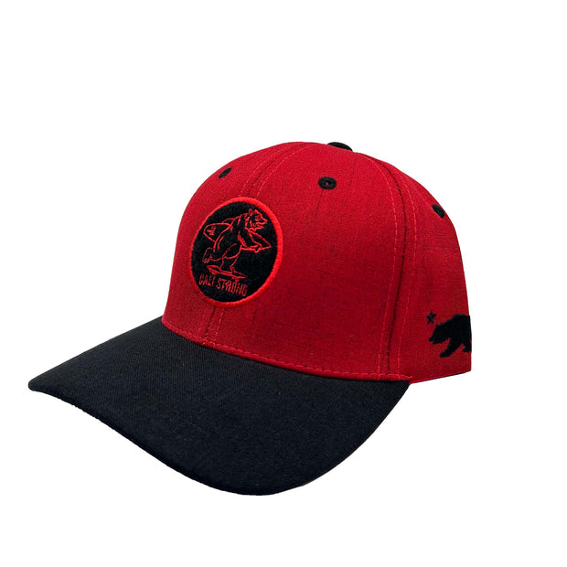 CALI Strong Classic Tactical Hat Morale Patch Red Black - Headwear - Image 2 - CALI Strong