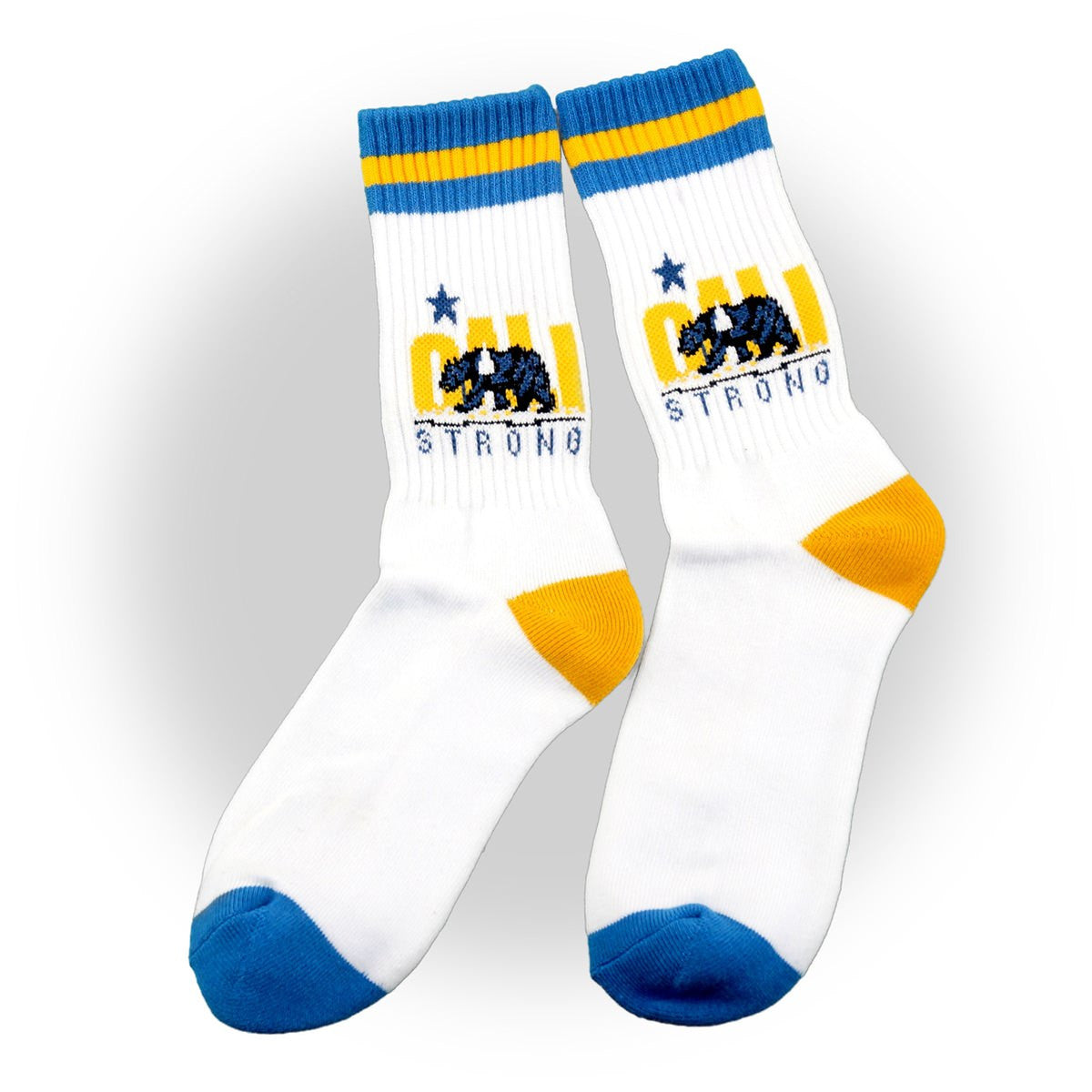 CALI Strong Original Bruin Athletic Crew Socks - Socks - Image 2 - CALI Strong