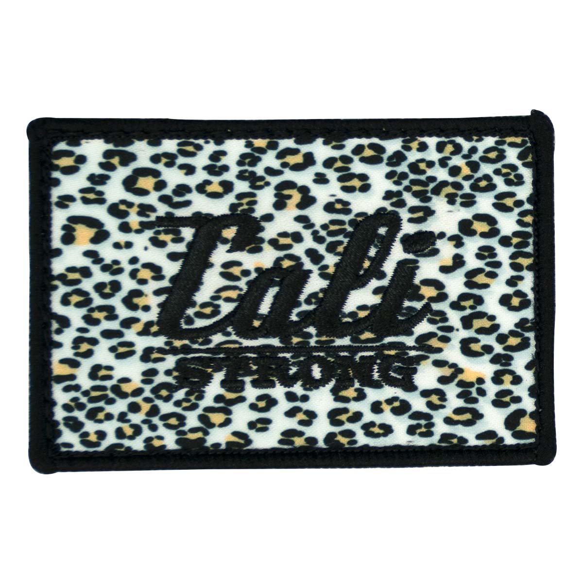CALI Strong Cheetah Sublimated Embroidered Hook-and-Loop Morale Patch - Patches - Image 1 - CALI Strong
