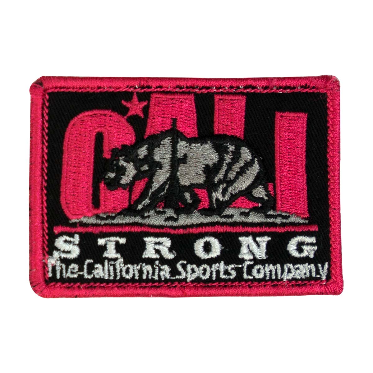 CALI Strong Original Pink Embroidered Hook-and-Loop Morale Patch - Patches - Image 1 - CALI Strong