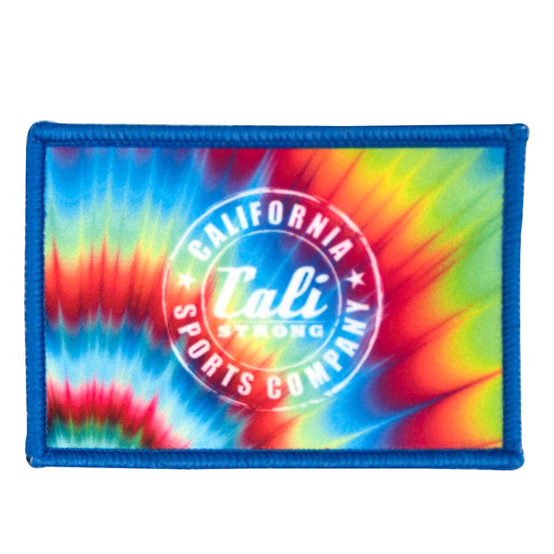 CSC CALI Strong Tie Dye Sublimated Hook-and-Loop Morale Patch - Patches - Image 1 - CALI Strong