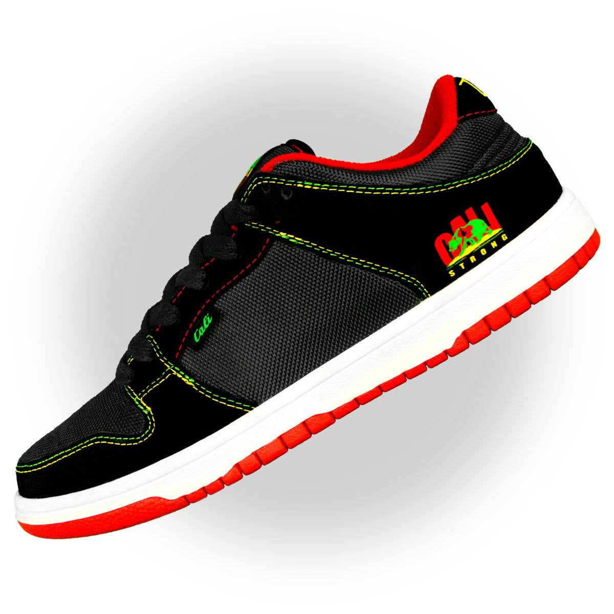 CALI Strong Hollywood Rasta Skate Shoe - Shoes - Image 1 - CALI Strong